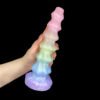 Multi-Segmented – Silicone Dildo | Suction Base, Multi-Segmented, Segmented, Fantasy