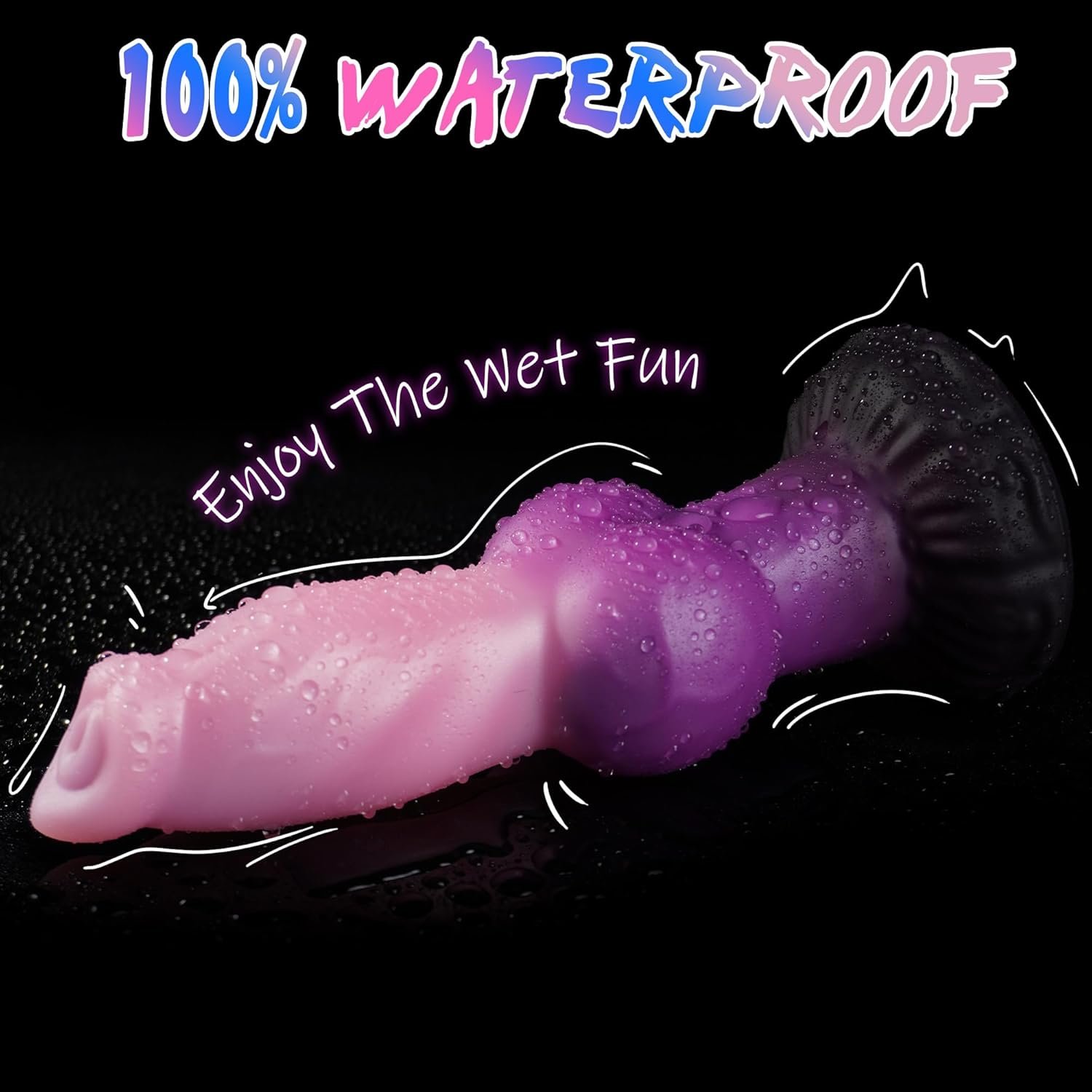 Mythic Ridge – Silicone Dildo | Suction Base, Ridge, Mythic, Fantasy - Image 4