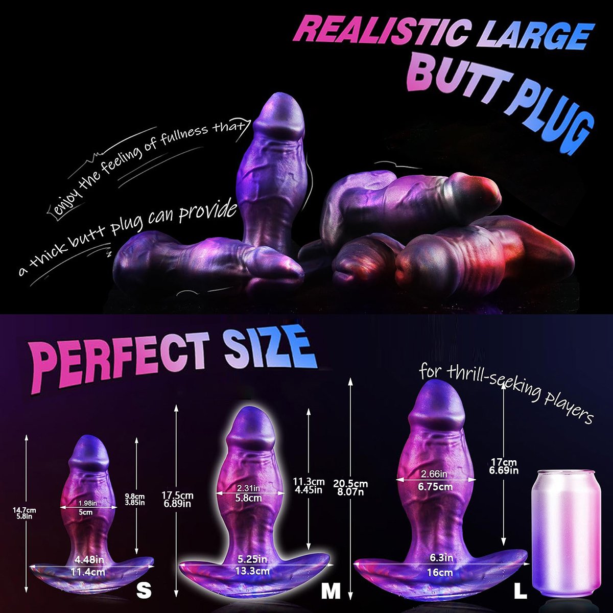 YURA – Liquid Silicone Butt Plug | Body-Safe Mutanttoys - Image 2