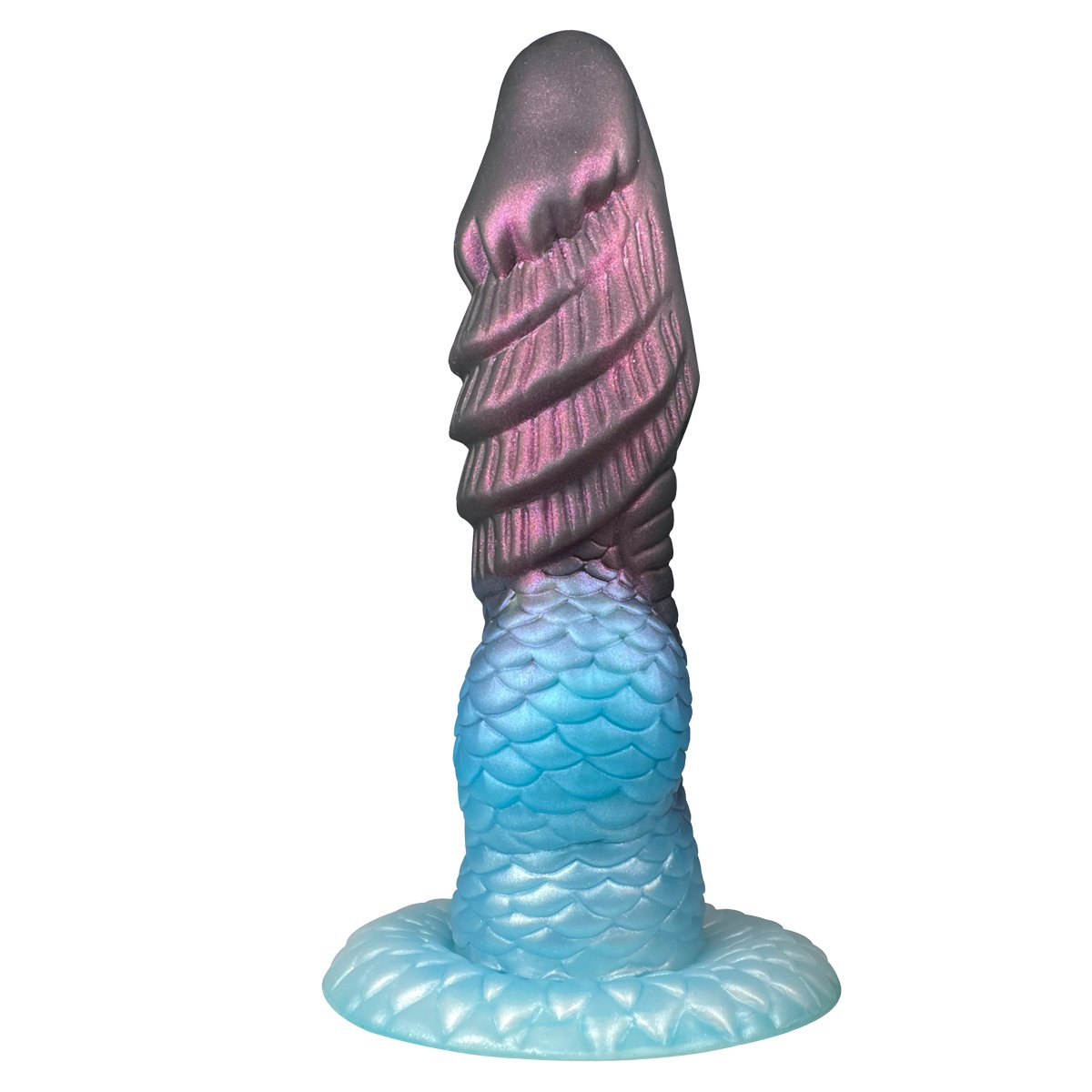Gradient Inflatable – Silicone Inflatable Dildo | Gradient, Blue - Image 4