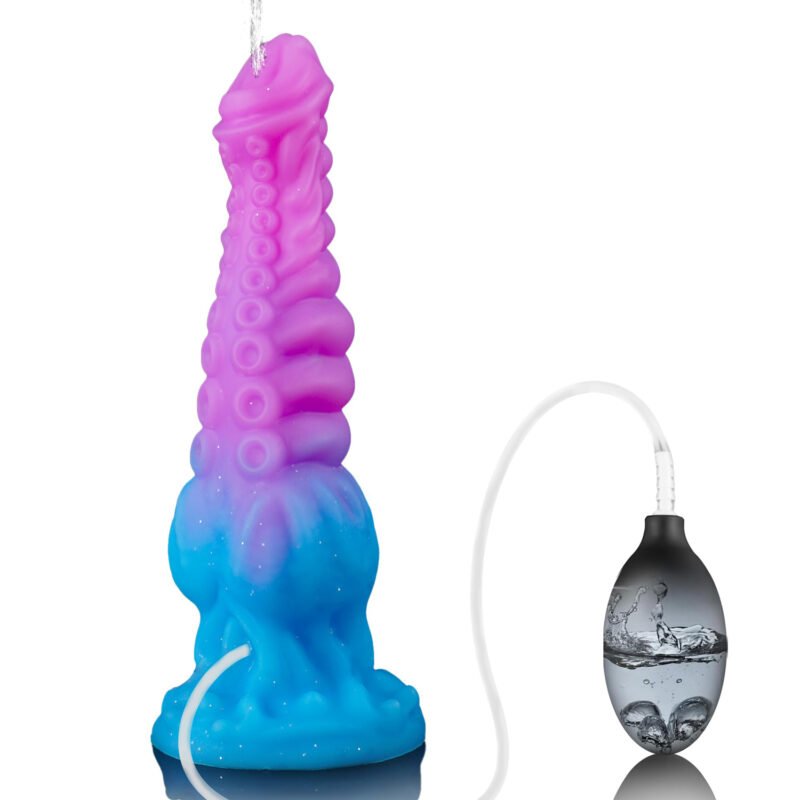 Classic – Silicone Spray Dildo | Spray, Suction Base, Realistic