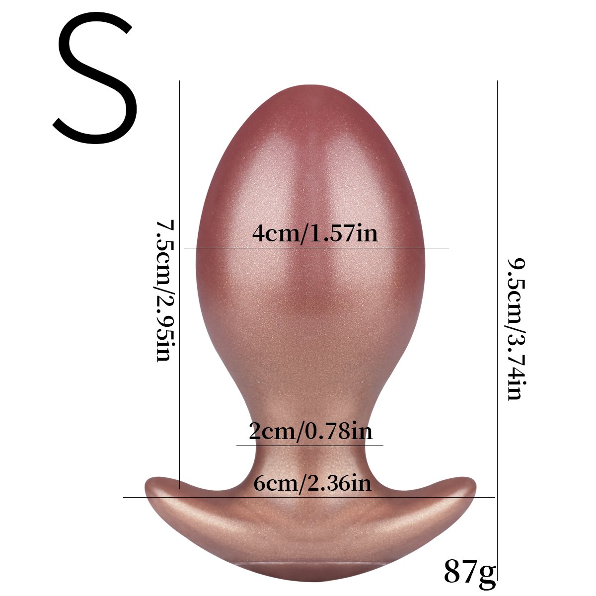 The Space Egg – Liquid Silicone Dildo | 3 Sizes, Ribbed, Gradient, Galaxy - Image 17