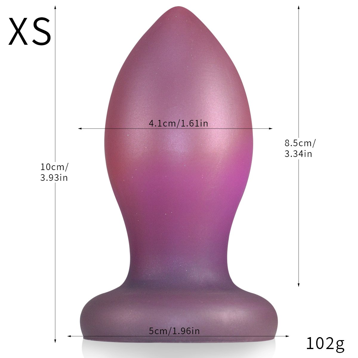 Liquid Silicone Radiant Fantasy Anal Plug Collection - Image 14
