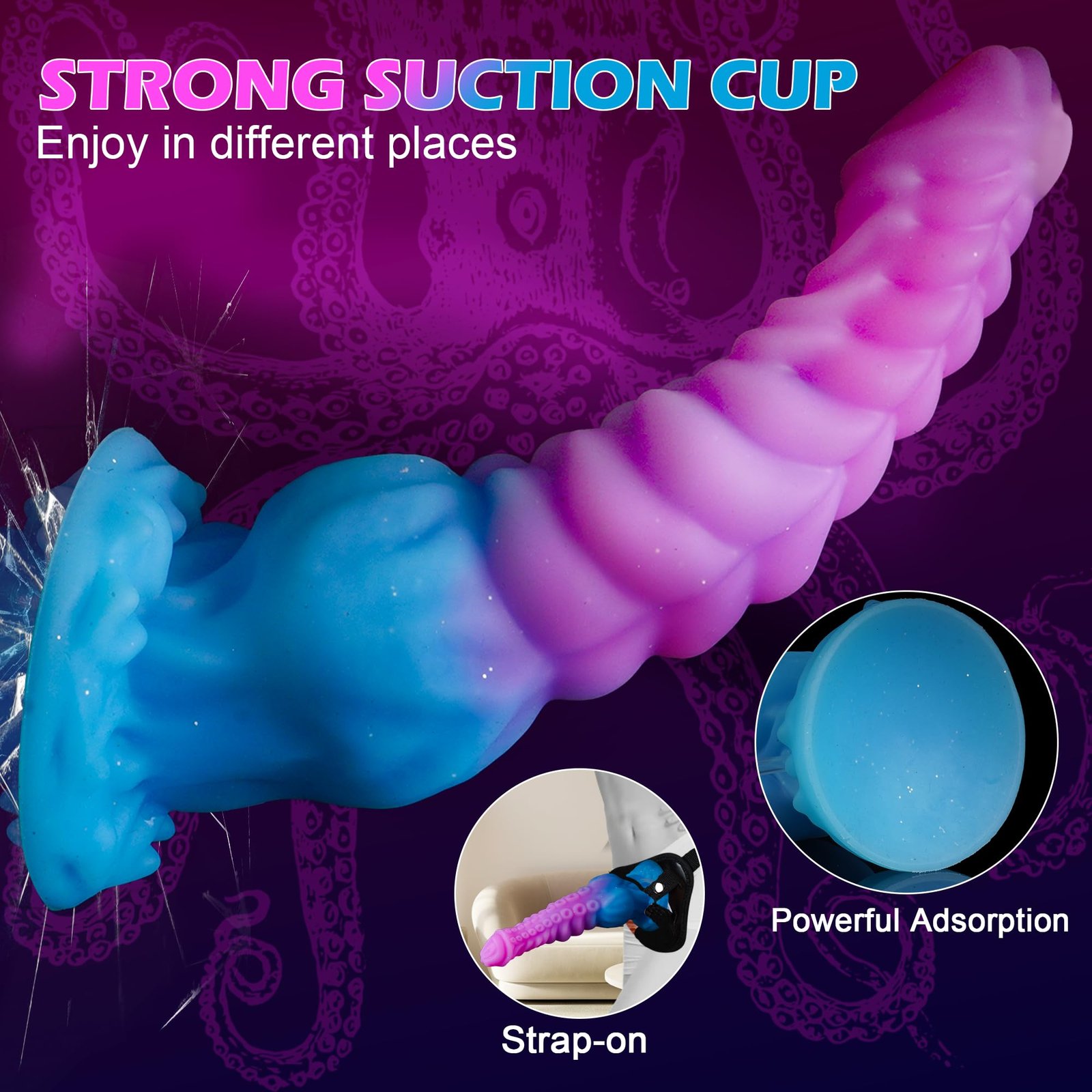 Classic – Silicone Spray Dildo | Spray, Suction Base, Realistic - Image 7