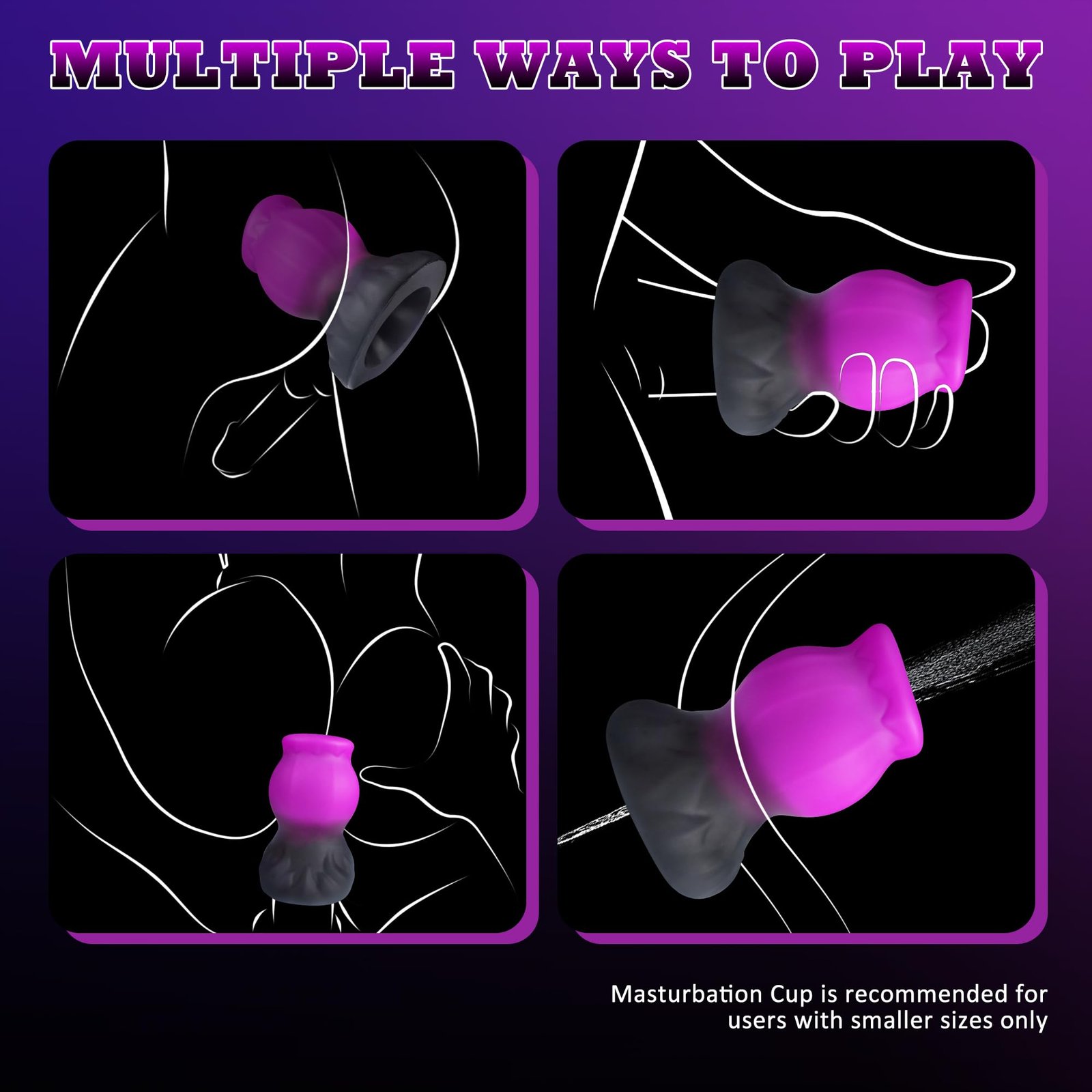 Liquid Silicone Professional Multi-Functional Anal Plugs - Image 8