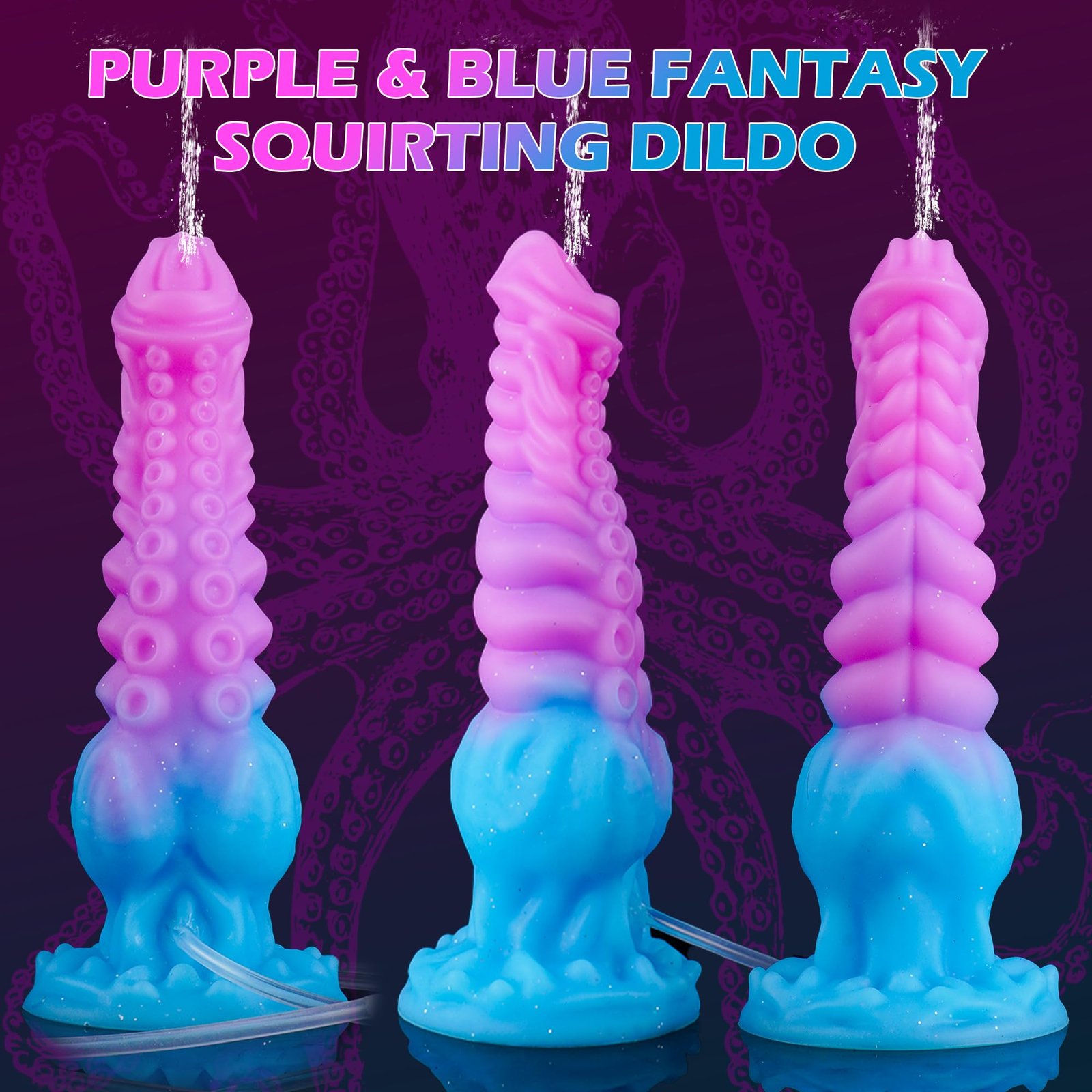 Classic – Silicone Spray Dildo | Spray, Suction Base, Realistic - Image 9