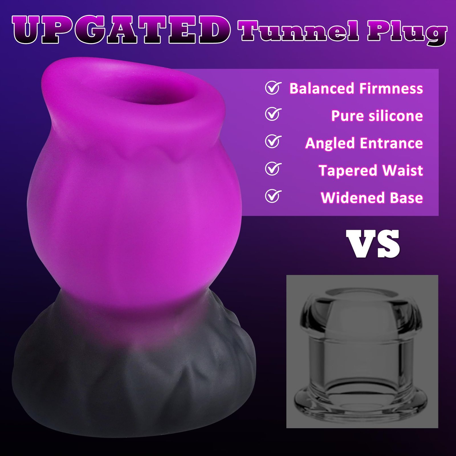 Liquid Silicone Professional Multi-Functional Anal Plugs - Image 9