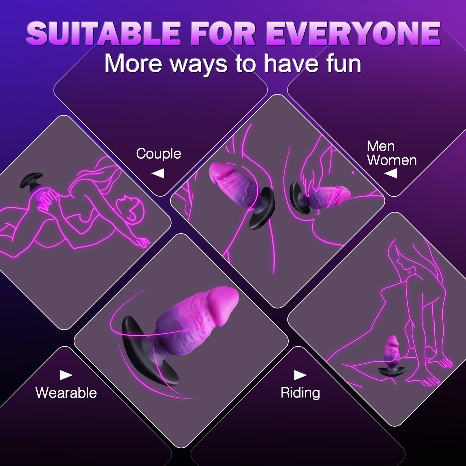 Maurice – Liquid Silicone Dildo | Harness Compatible, Deep, Deep Ocean, Gradient - Image 8