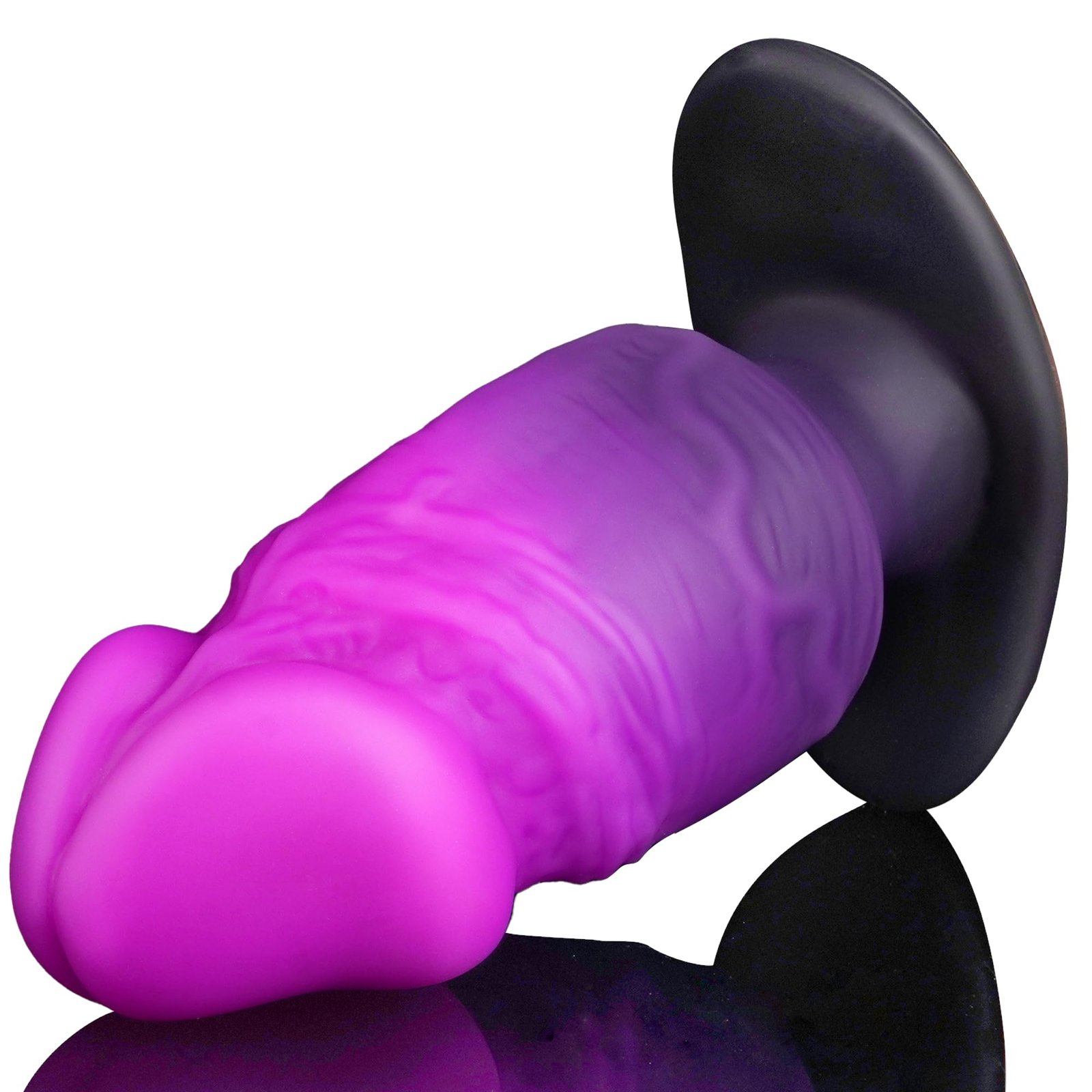 Maurice – Liquid Silicone Dildo | Harness Compatible, Deep, Deep Ocean, Gradient - Image 10