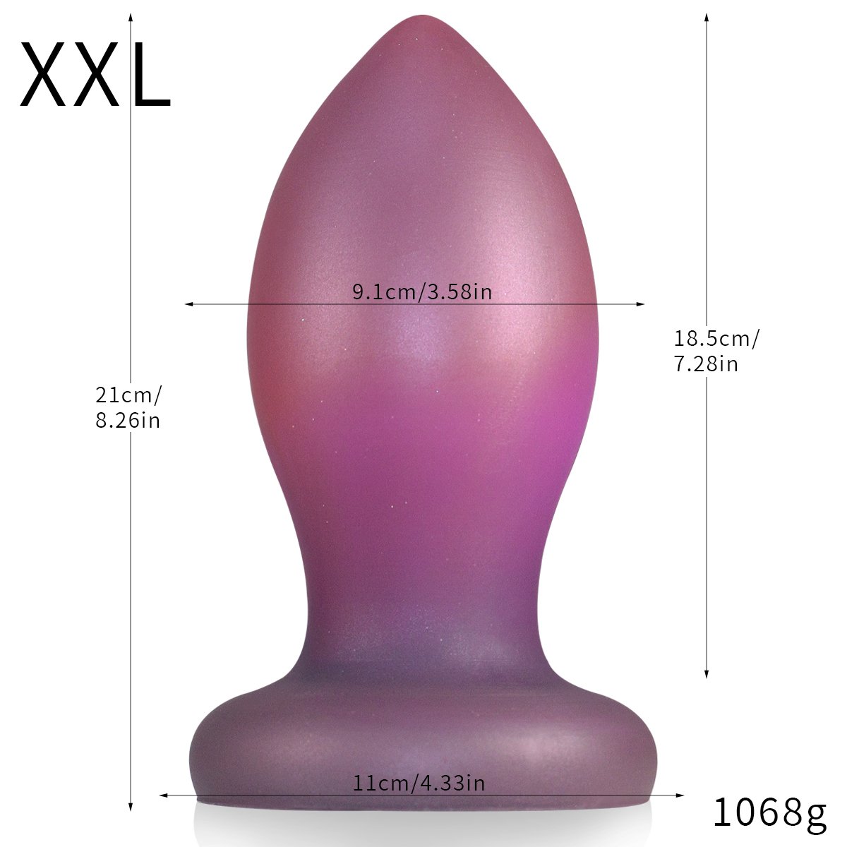 Liquid Silicone Radiant Fantasy Anal Plug Collection - Image 15