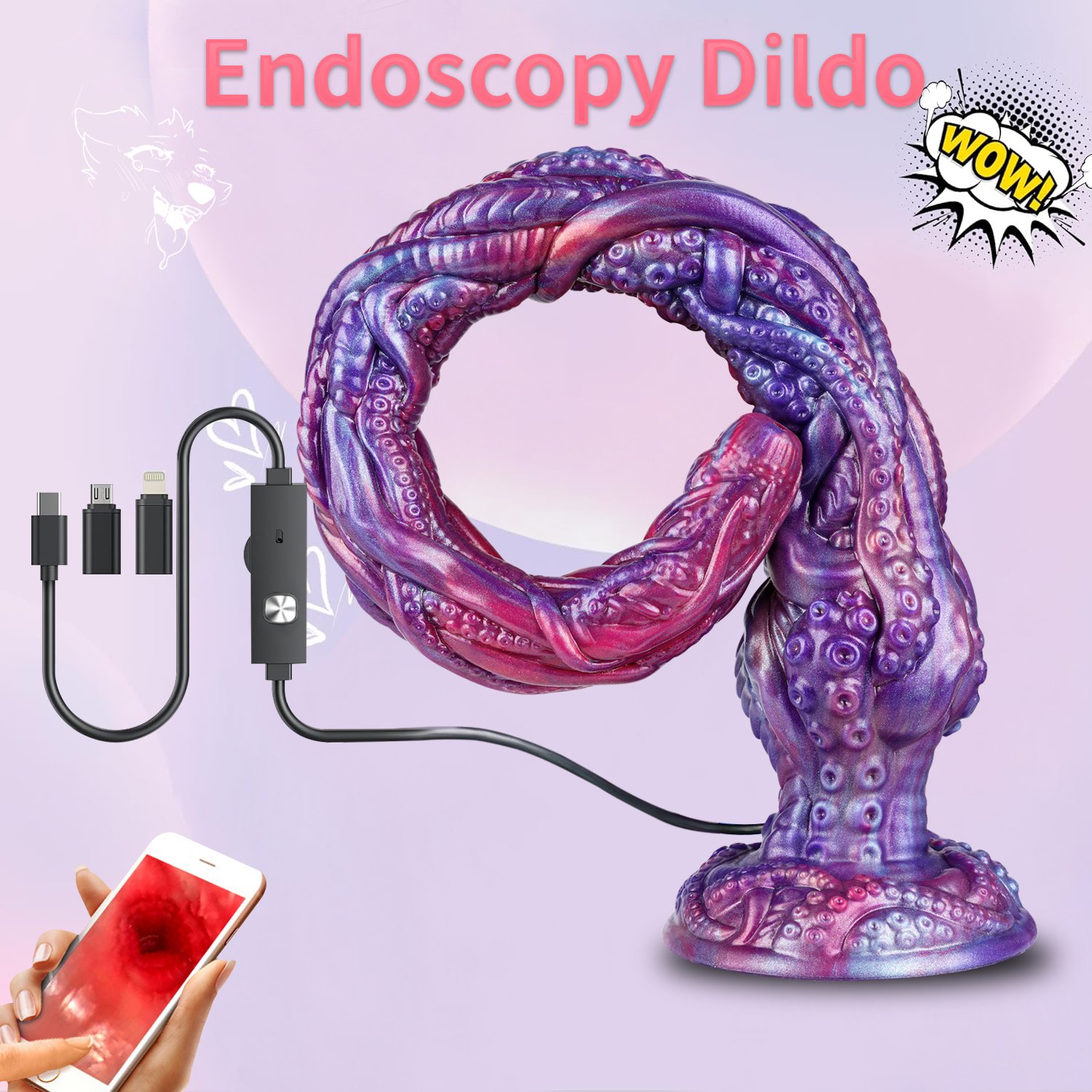 Ultra-Flexible Bionic Tentacle Endoscope Camera(APP) - Image 13