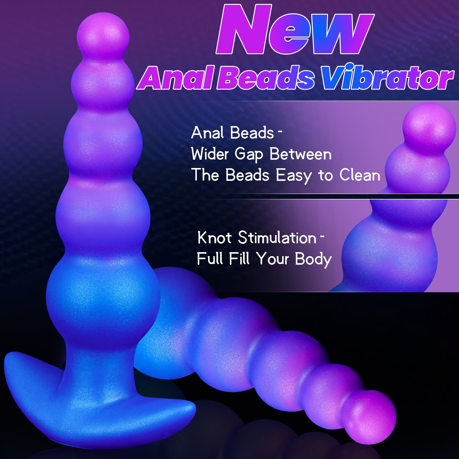 10-Pattern Smart Vibration Premium Liquid Silicone Dildo - Image 6