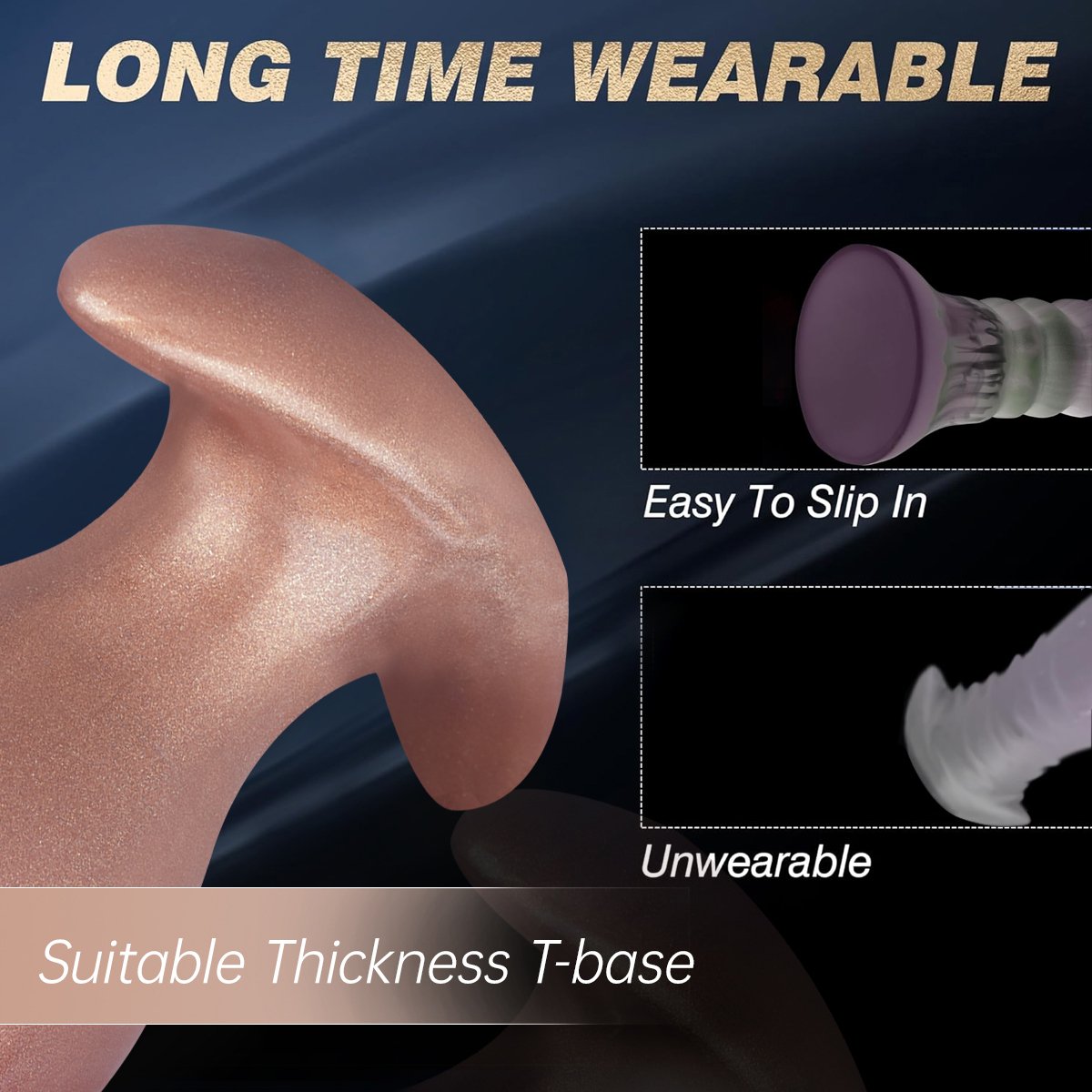 The Space Egg – Liquid Silicone Dildo | 3 Sizes, Ribbed, Gradient, Galaxy - Image 12