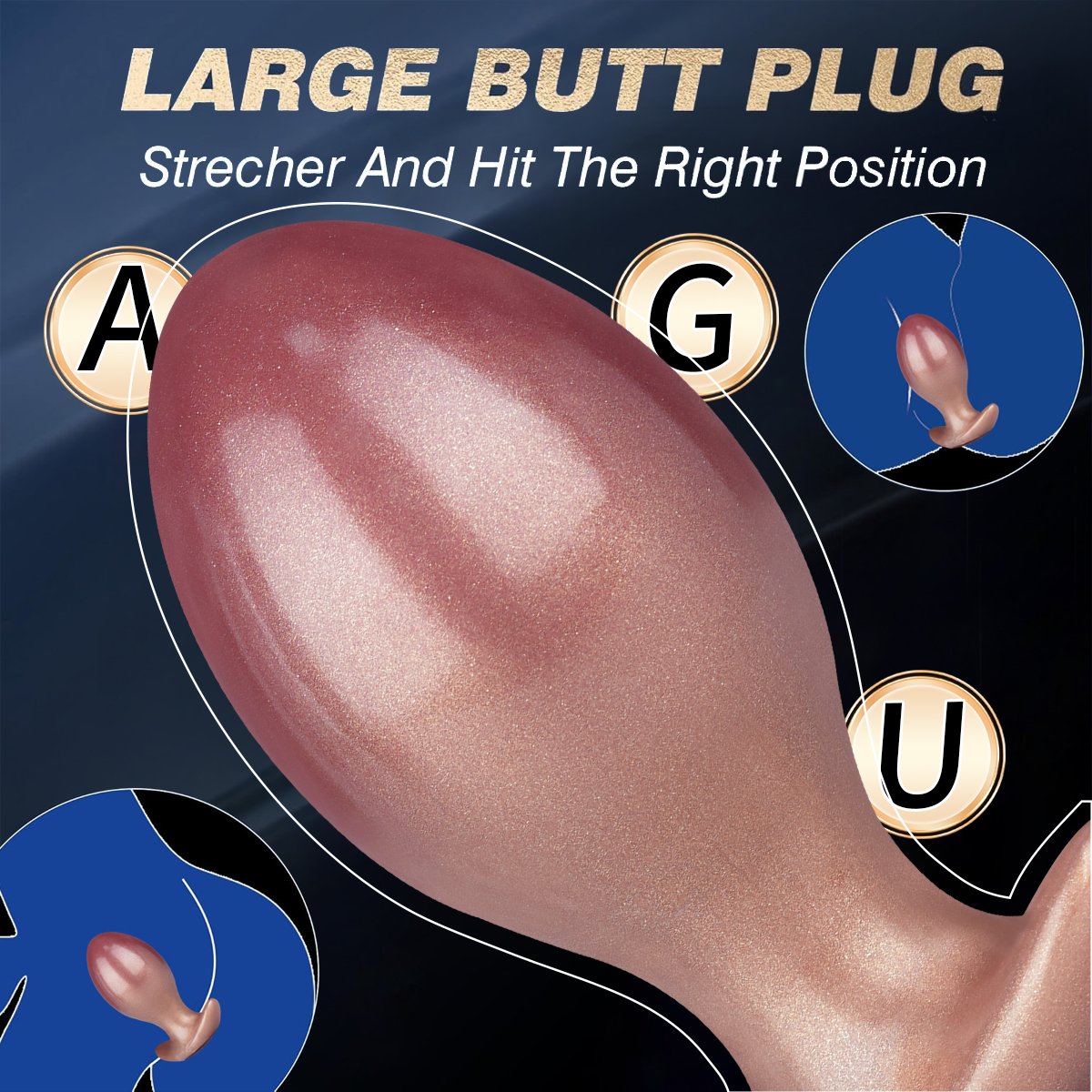 The Space Egg – Liquid Silicone Dildo | 3 Sizes, Ribbed, Gradient, Galaxy - Image 13