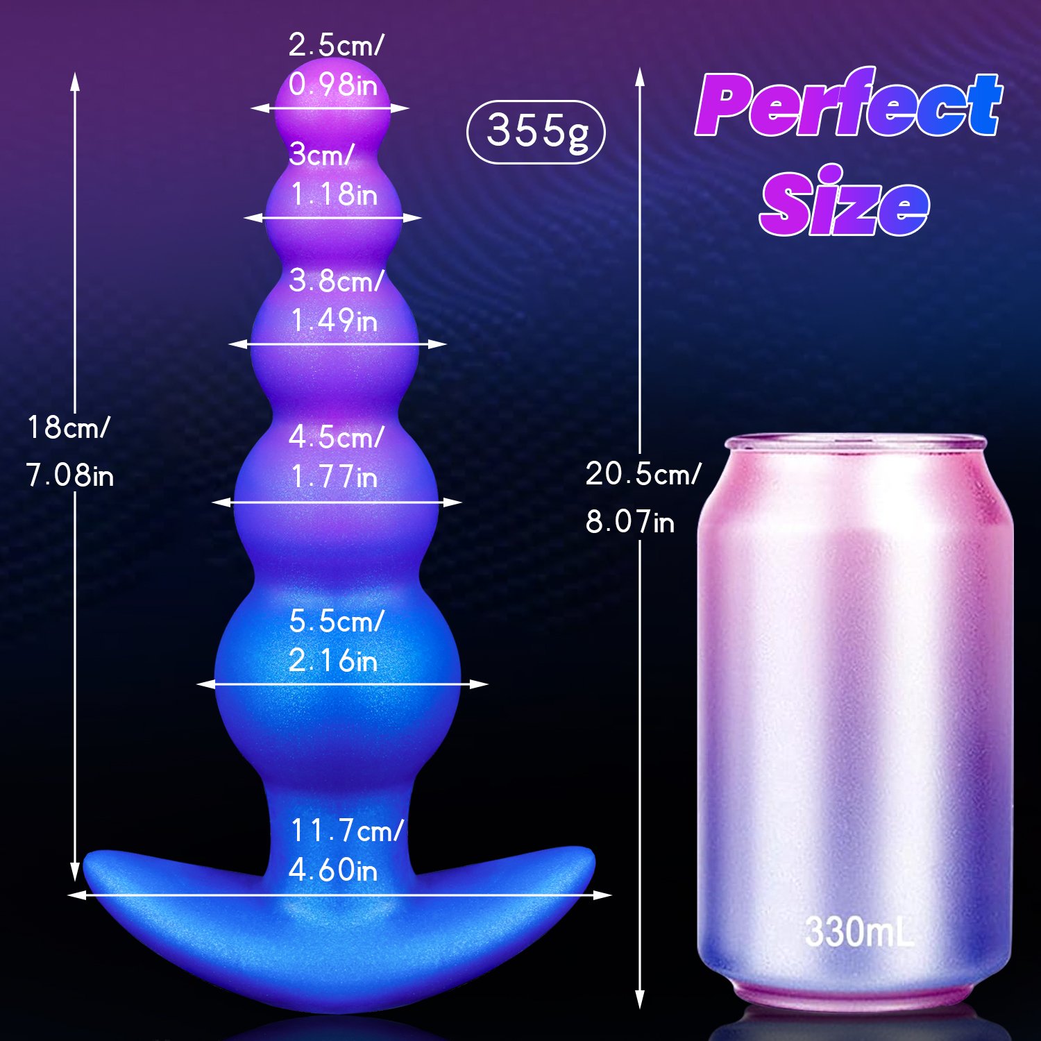 10-Pattern Smart Vibration Premium Liquid Silicone Dildo - Image 10
