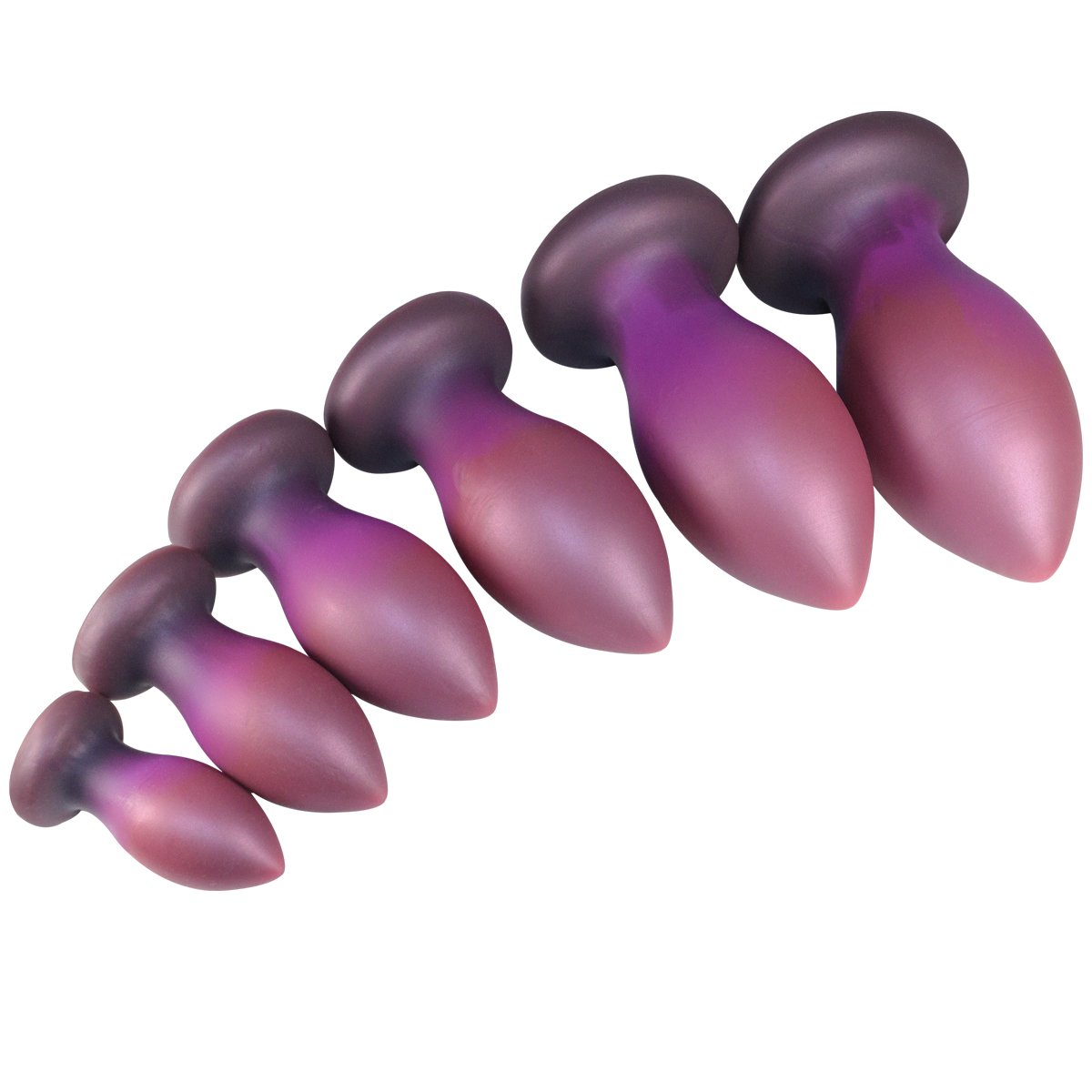 Liquid Silicone Radiant Fantasy Anal Plug Collection - Image 7