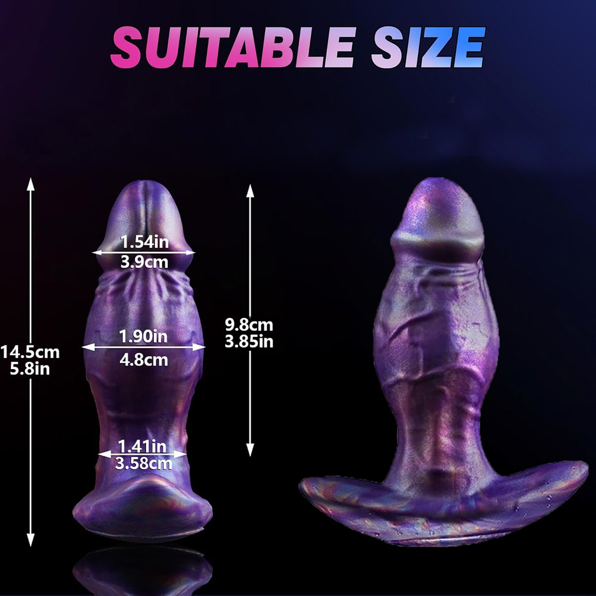 YURA – Liquid Silicone Butt Plug | Body-Safe Mutanttoys - Image 8