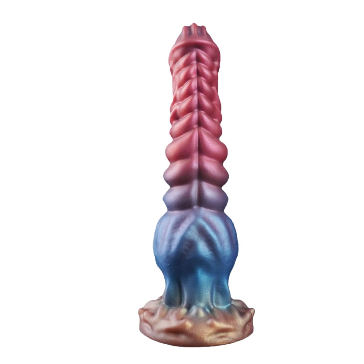 Galactic Ridge – Silicone Dildo | Suction Base, Ridge, Fantasy - Image 4