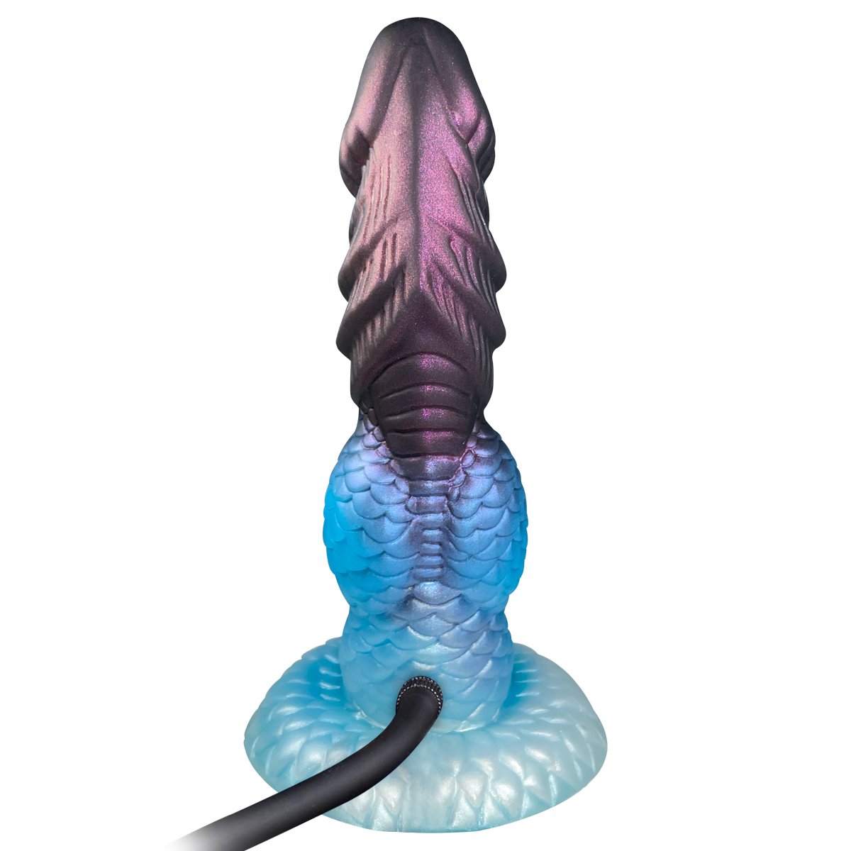 Gradient Inflatable – Silicone Inflatable Dildo | Gradient, Blue - Image 8