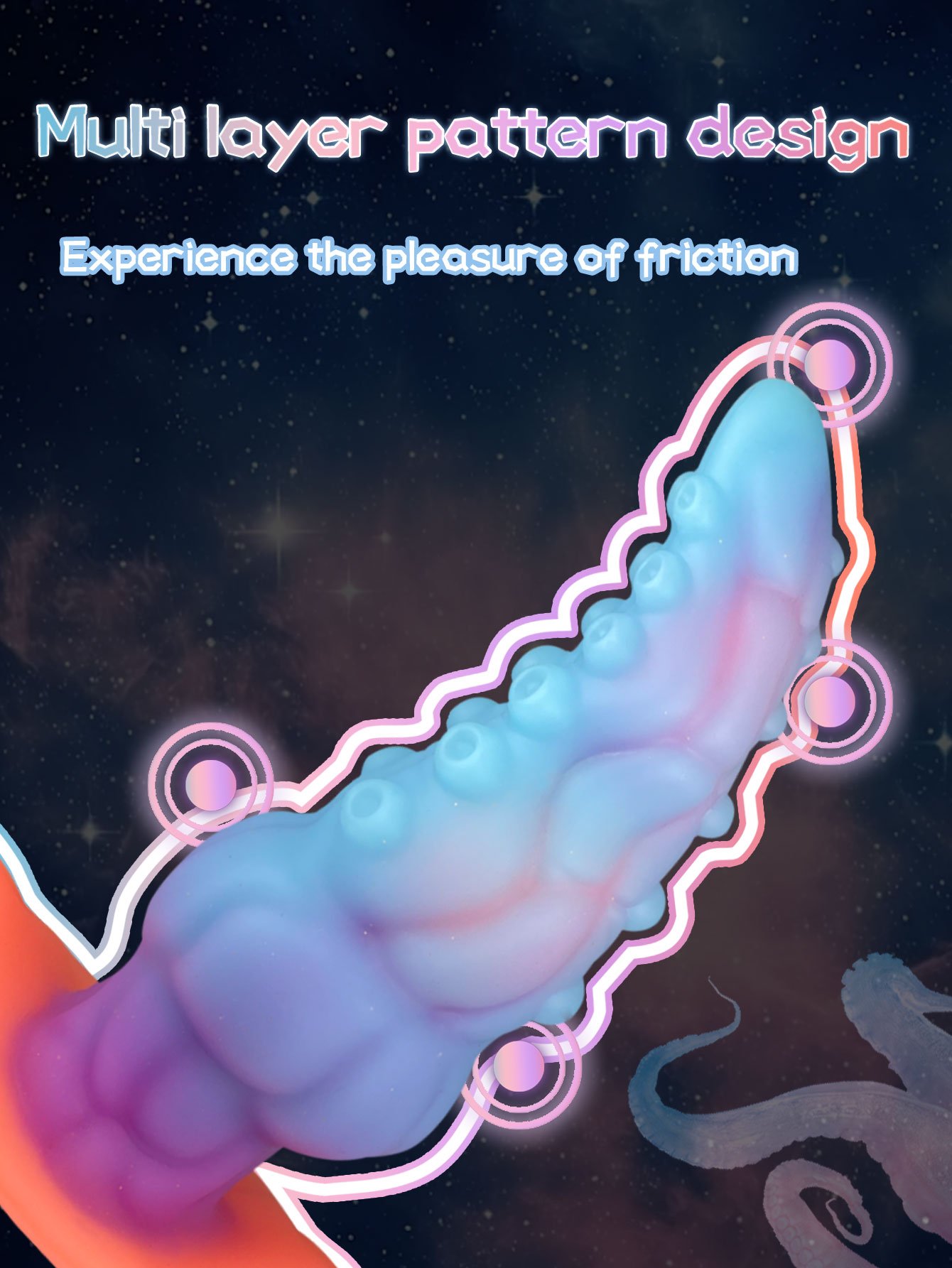 Bart – Liquid Silicone Dildo | Spiral, Gradient, Ocean Mutanttoys - Image 7