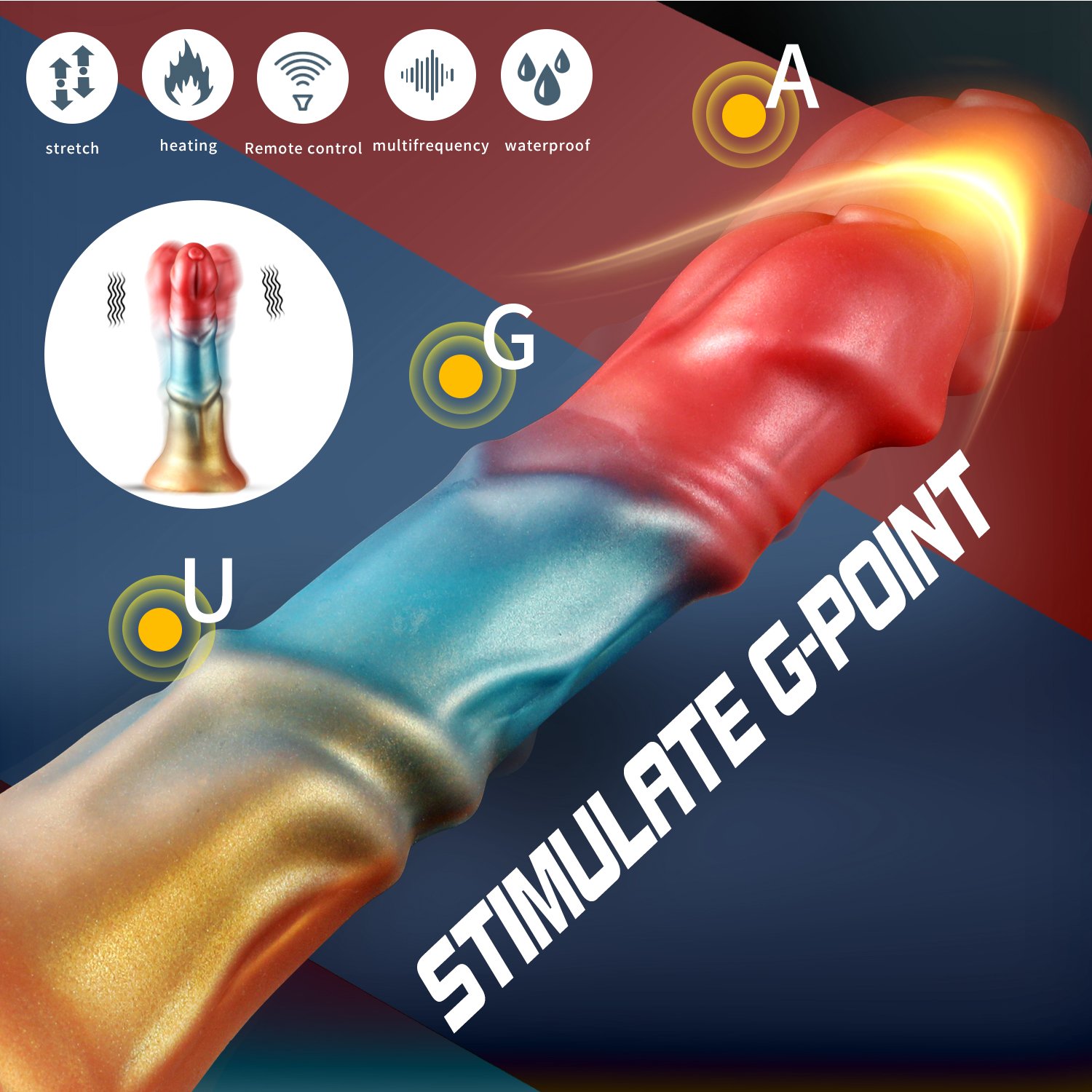Liquid Silicone Professional Multi-Functional Smart Dildo - Image 5